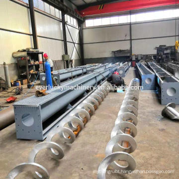 Factory Direct Sale Plastic Screw Conveyor Spiral Auger Cement Conveying